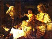 Abraham and the three Angels (mk33)